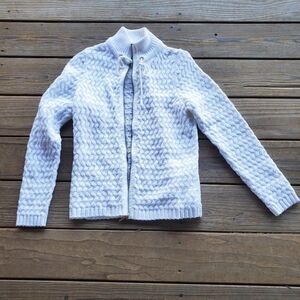 Liz & Co. Sweater With Zipper